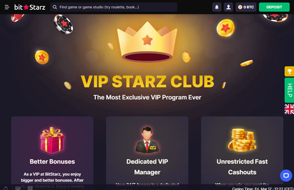 BitStarz Casino VIP Club