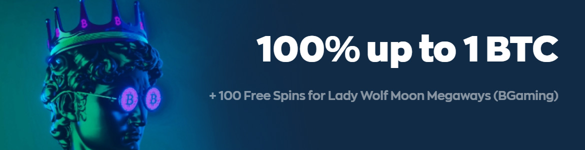 Vave Casino Bonus: Welcome 100% Bonus up to 1 BTC + 100 Free Spins